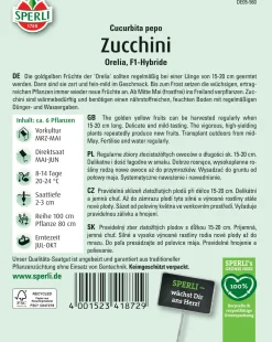 Sperli Zucchini Orelia F1