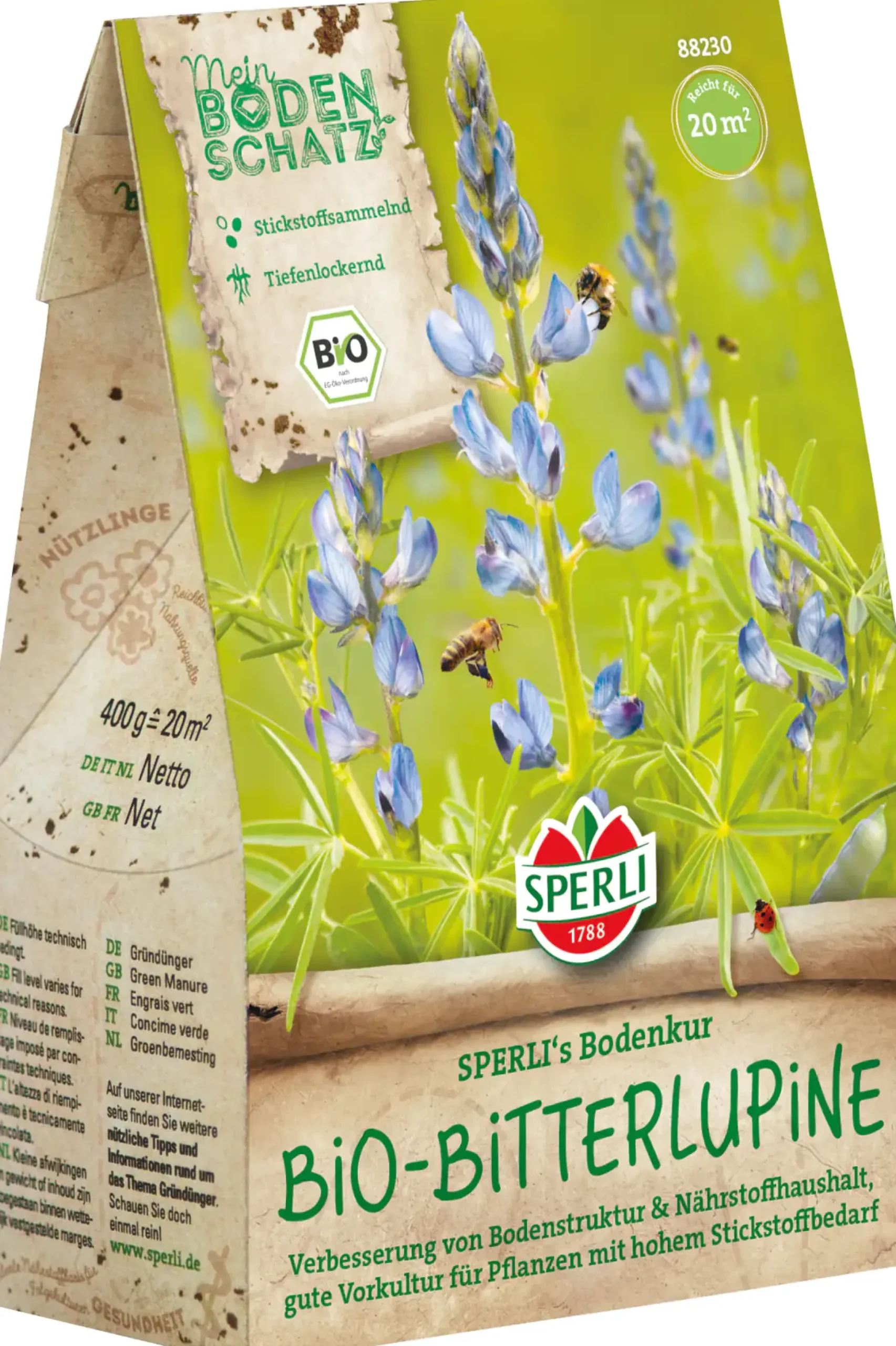 Sperli's Bodenkur Bio Bitterlupine 400 g