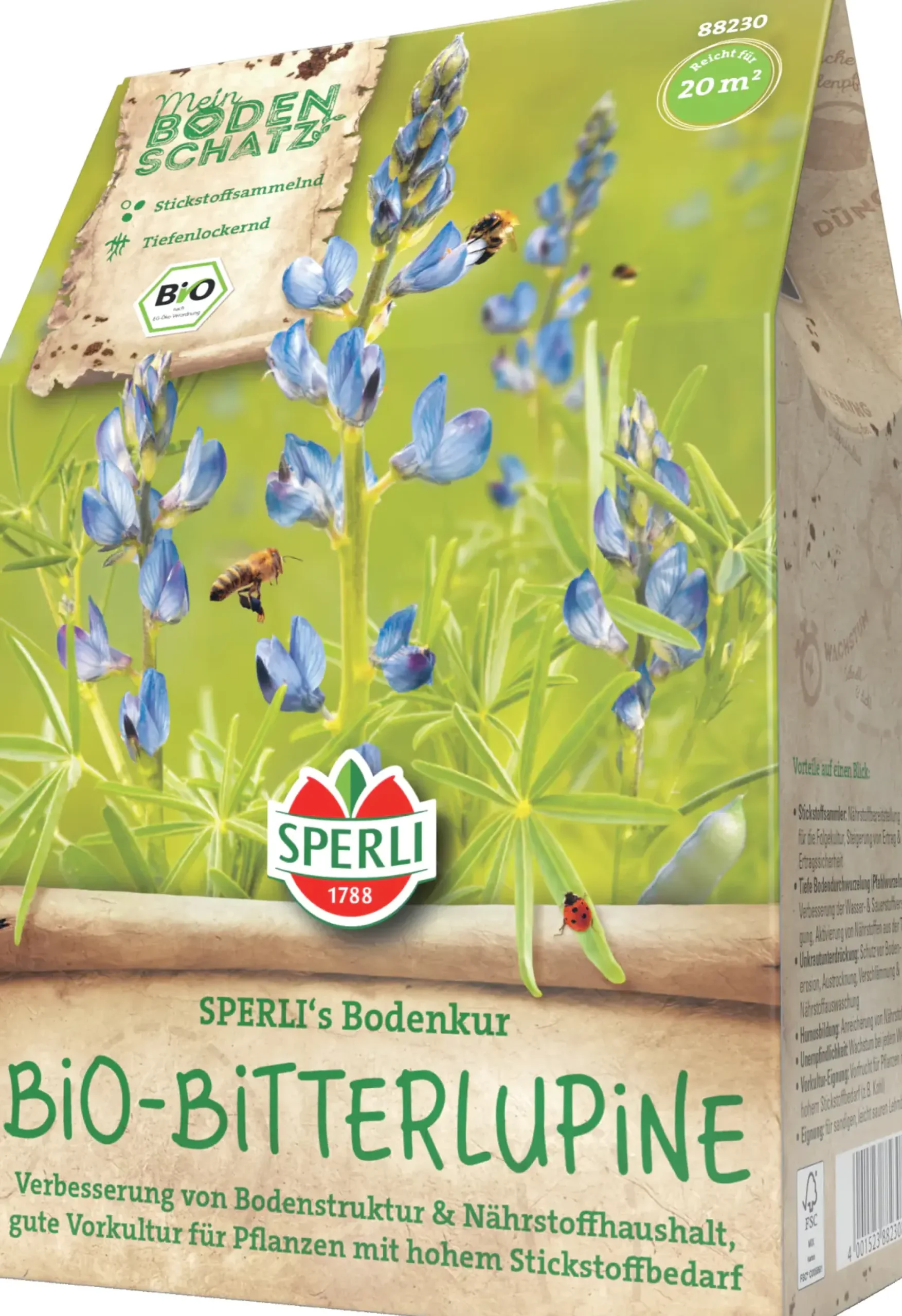 Sperli's Bodenkur Bio Bitterlupine 400 g