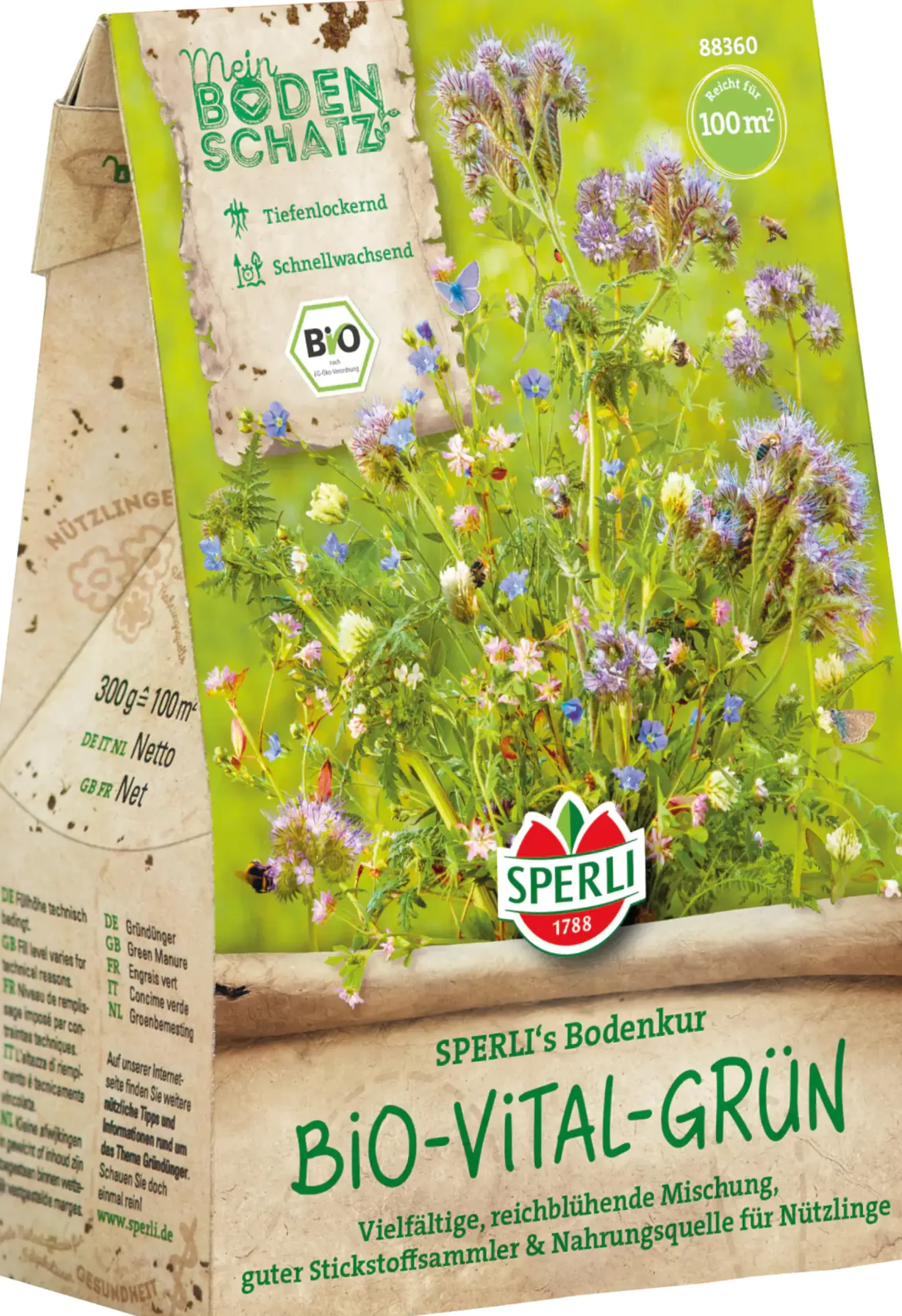 Sperli's Bodenkur Bio Vital Grün 300 g