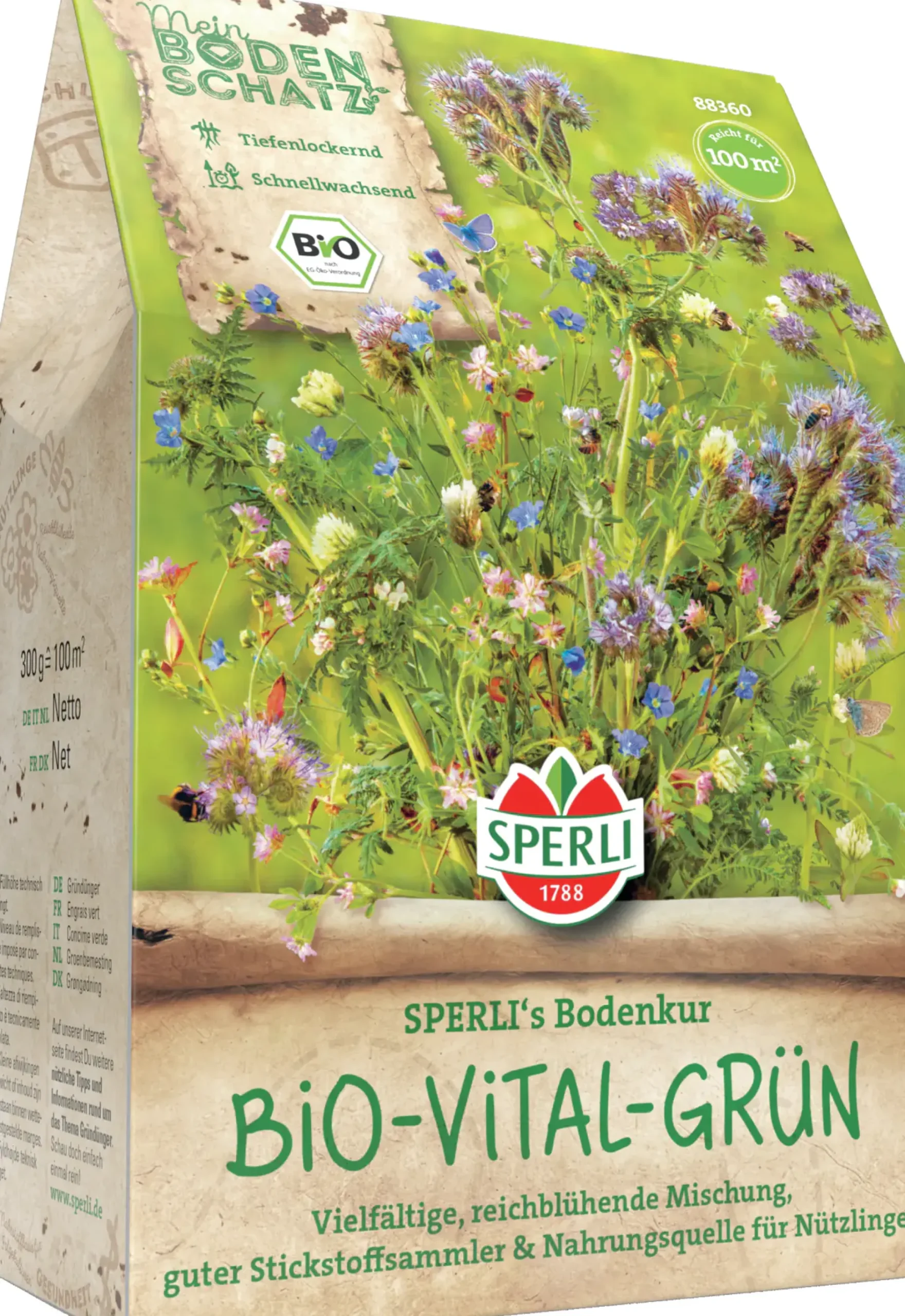 Sperli's Bodenkur Bio Vital Grün 300 g