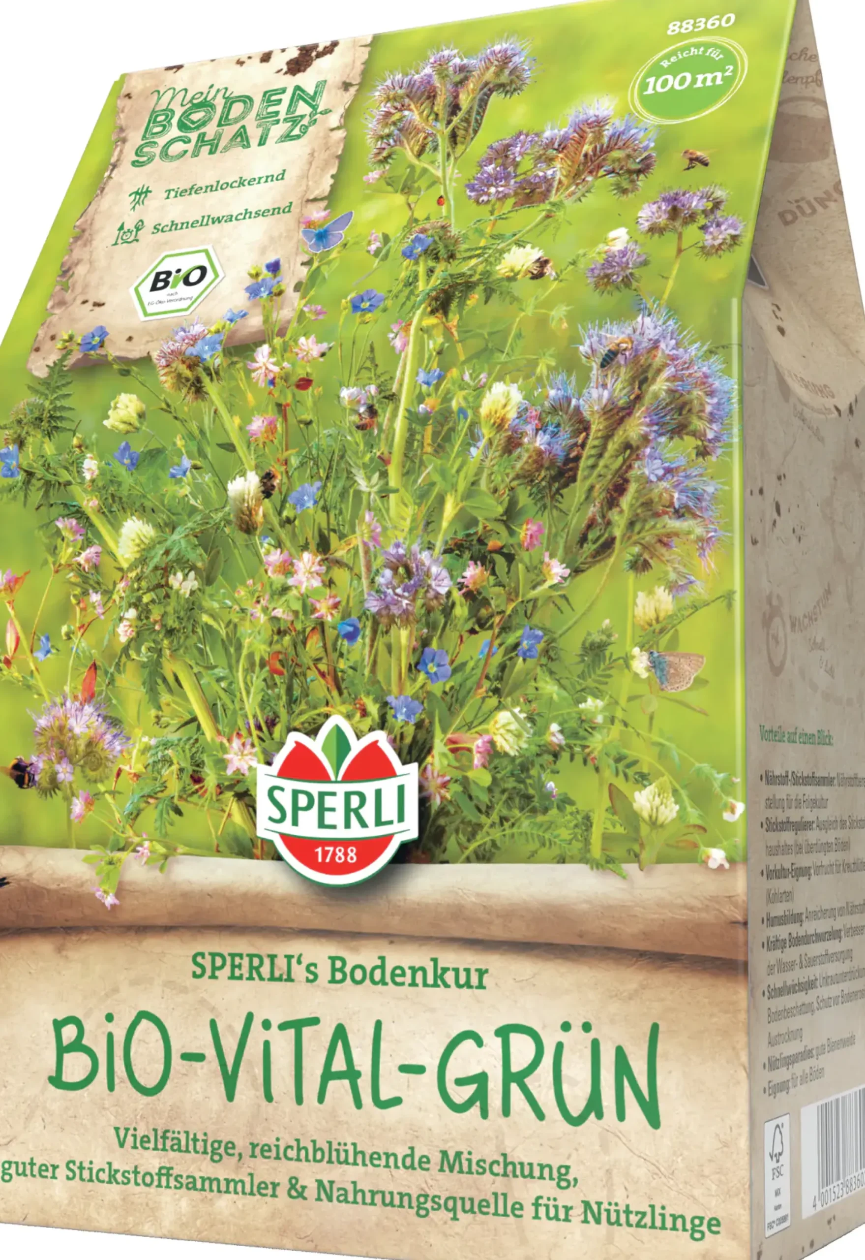 Sperli's Bodenkur Bio Vital Grün 300 g