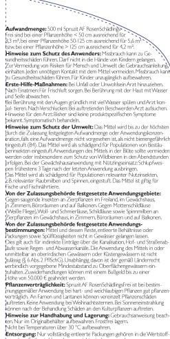 Spruzit AF Rosen-Schädlingsfrei 500 ml