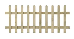 Staketenzaun 180 x 70 cm, kesseldruckimprägniert