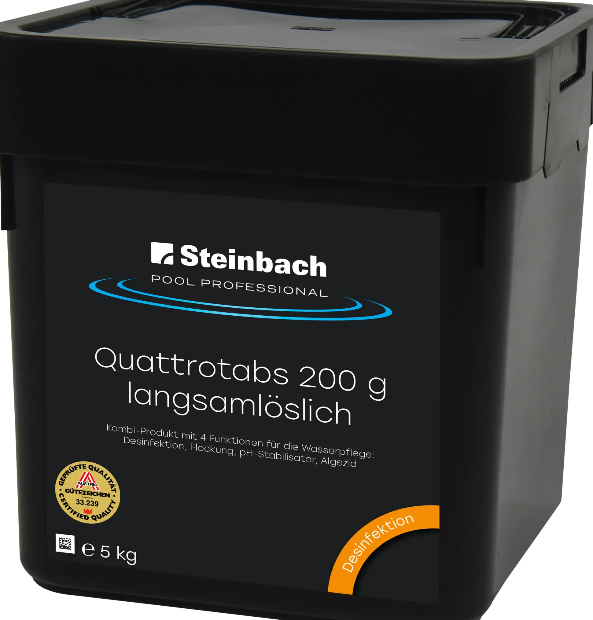 Steinbach Pool Professional Quattrotabs 200g organisch 5 kg