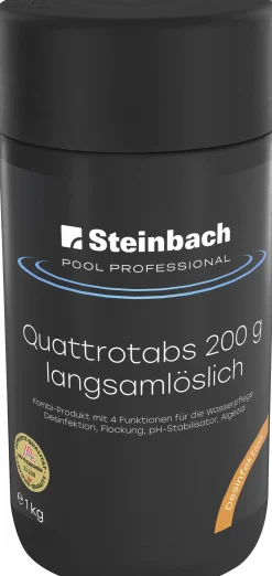 Steinbach Pool Professional Quattrotabs 200g organisch 1 kg