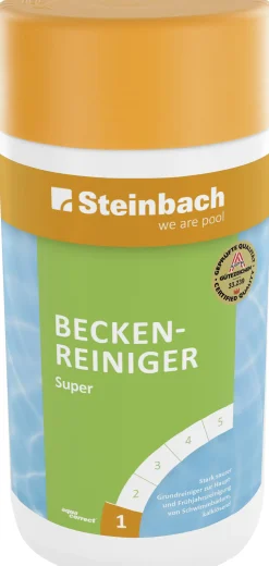 Steinbach Poolpflege Beckenreiniiger Super 1 L, Beckenreiniger flüssig
