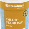 Steinbach Poolpflege Chlorstabilisat Granulat 1 kg, gegen Chlorgeruch