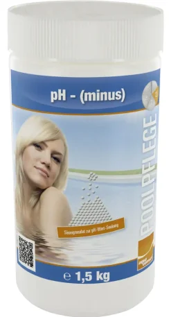 Steinbach Poolpflege pH-Minus Granulat 1,5 kg, pH-Regulierung