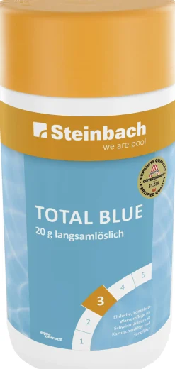 Steinbach Poolpflege Total Blue Chlorprodukt 1 kg Tabletten,löslich