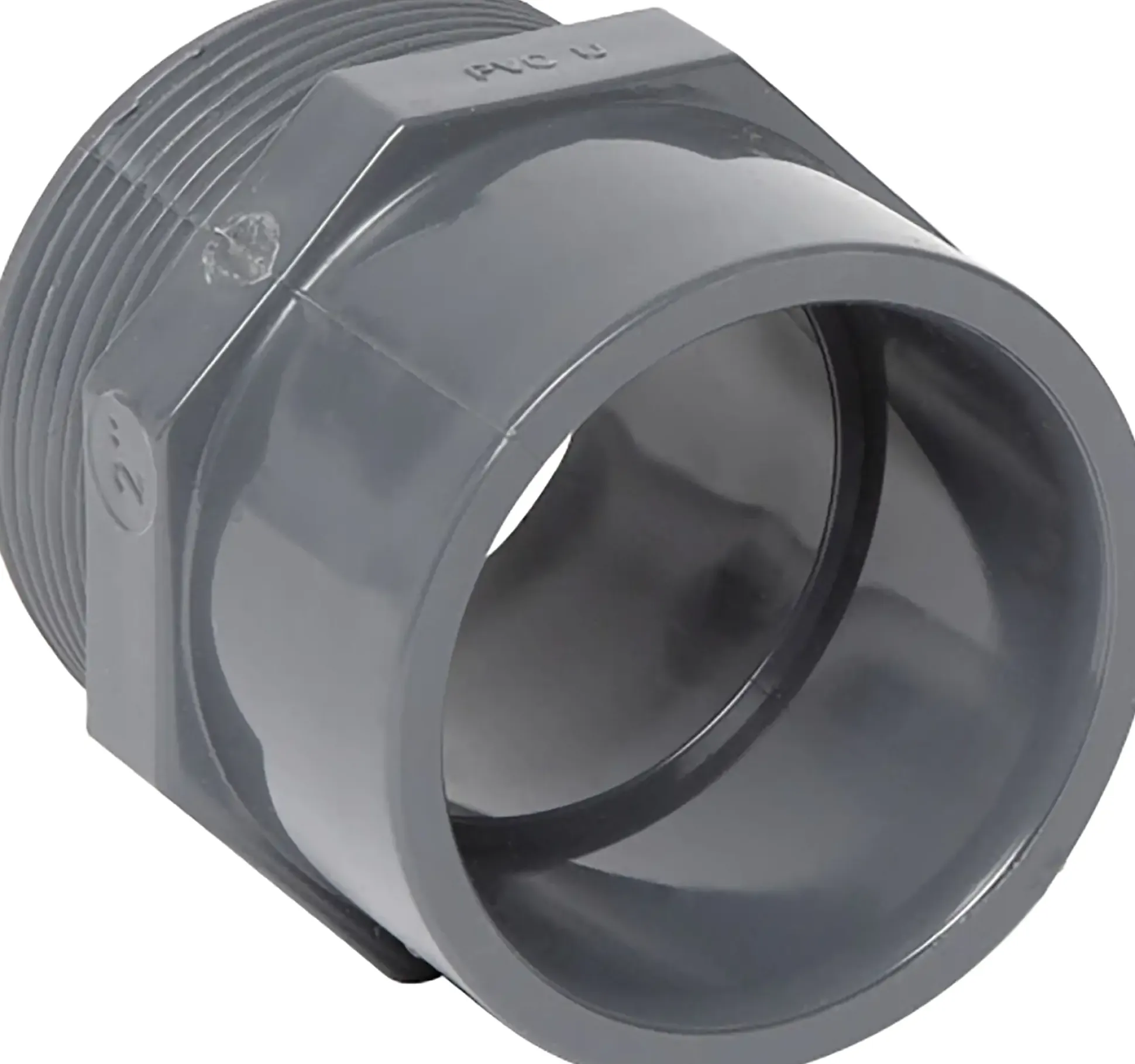 Steinbach PVC Übergangsmuffennippel PN 10 D (DI) 50 (40) AG 2