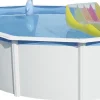 Steinbach Stahlwandpool Set Nuovo weiß, 730 x 366 x 120 cm