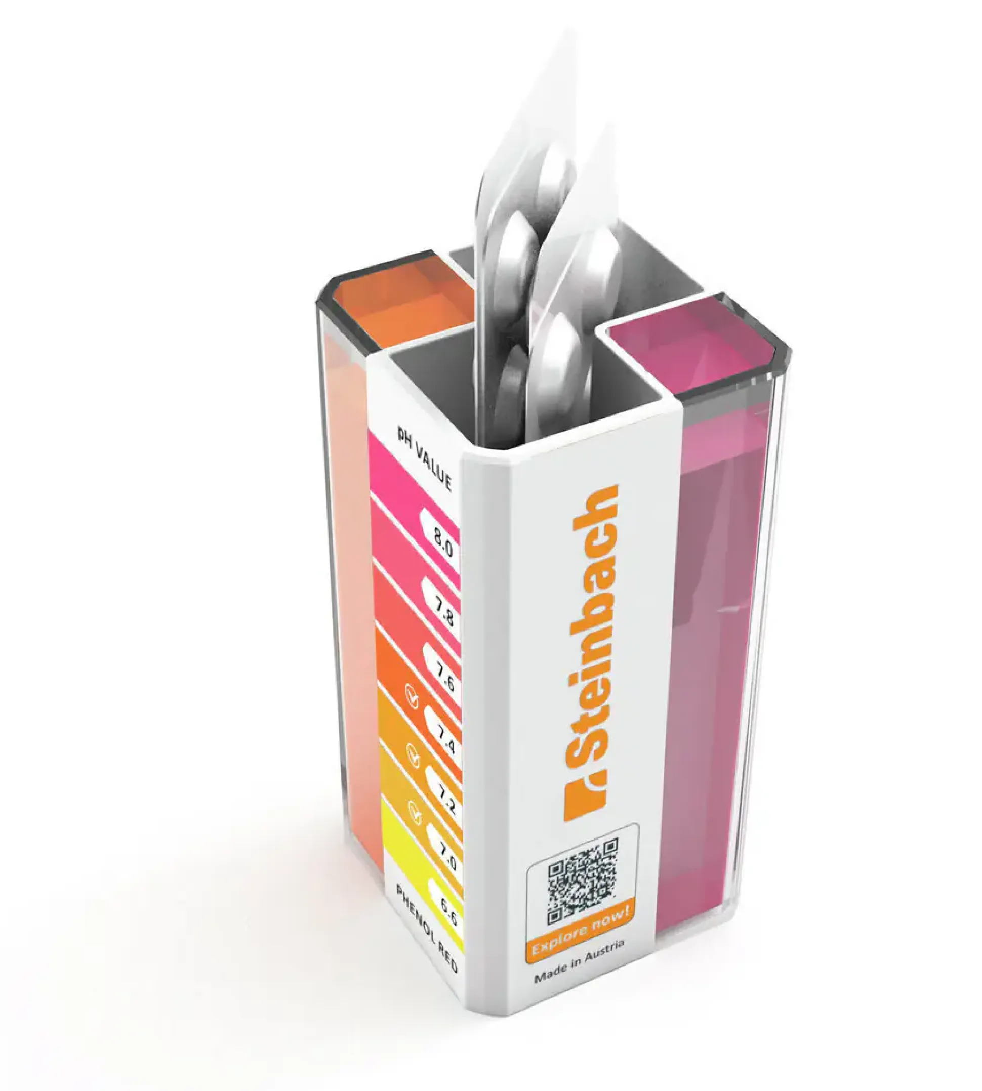Steinbach Testkit für pH-Wert & freies Chlor/Brom je 20 Tabletten