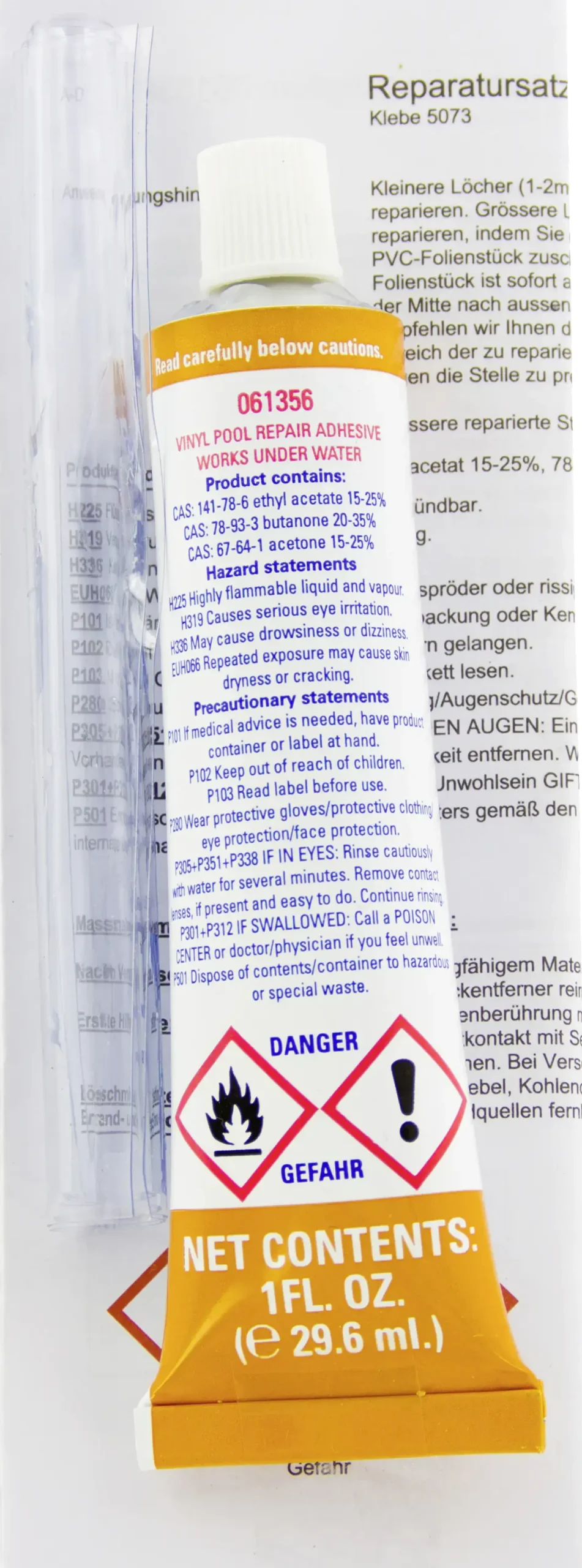 Steinbach Unterwasser Reparatur-Set für Folien transparent