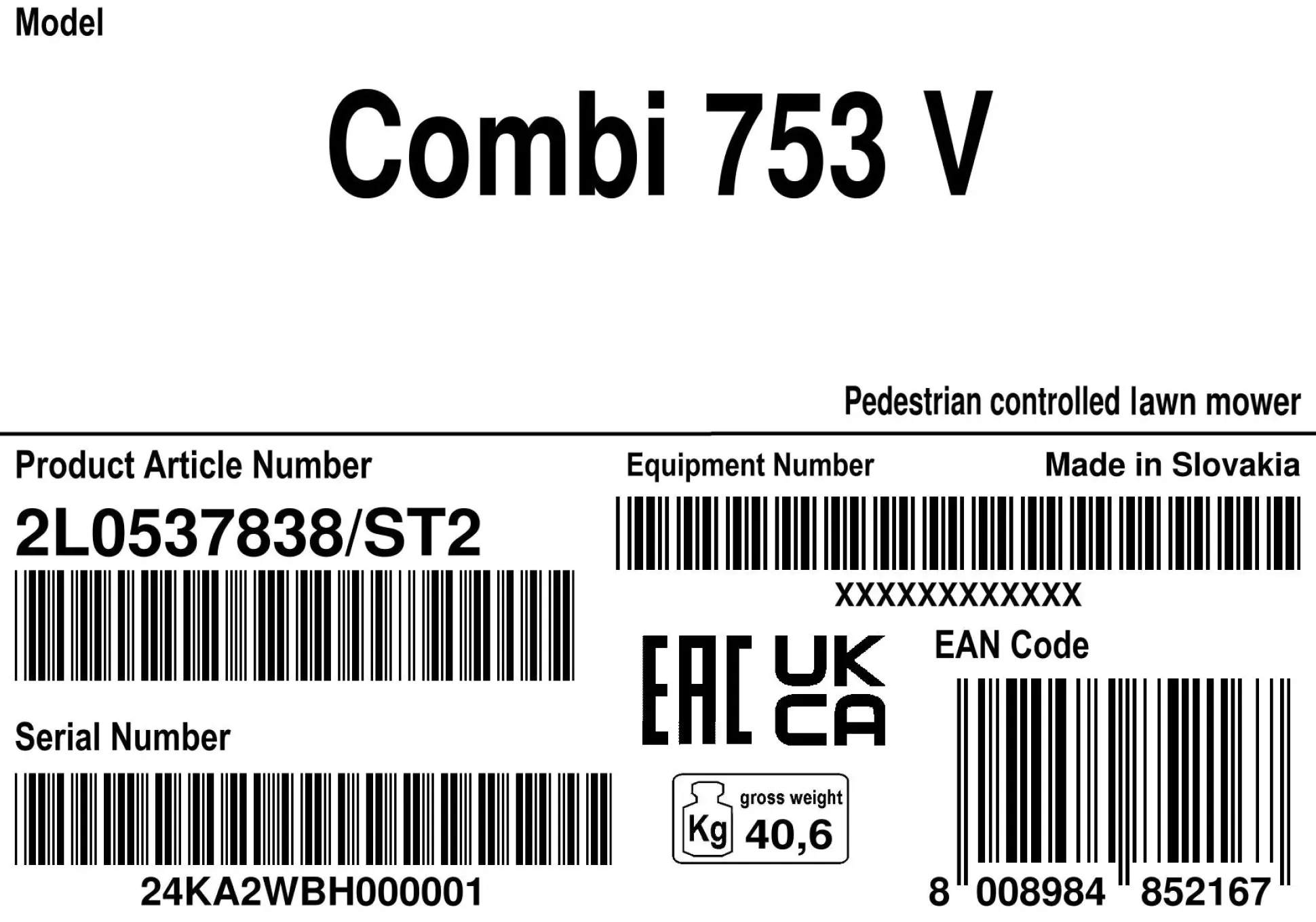 Stiga Benzin-Rasenmäher Combi 753 V 3,3 kW, 51 cm Schnittbreite