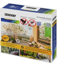 Stocker Geyser Zubehör-Set Kit Balkon 10 m ø 6 mm