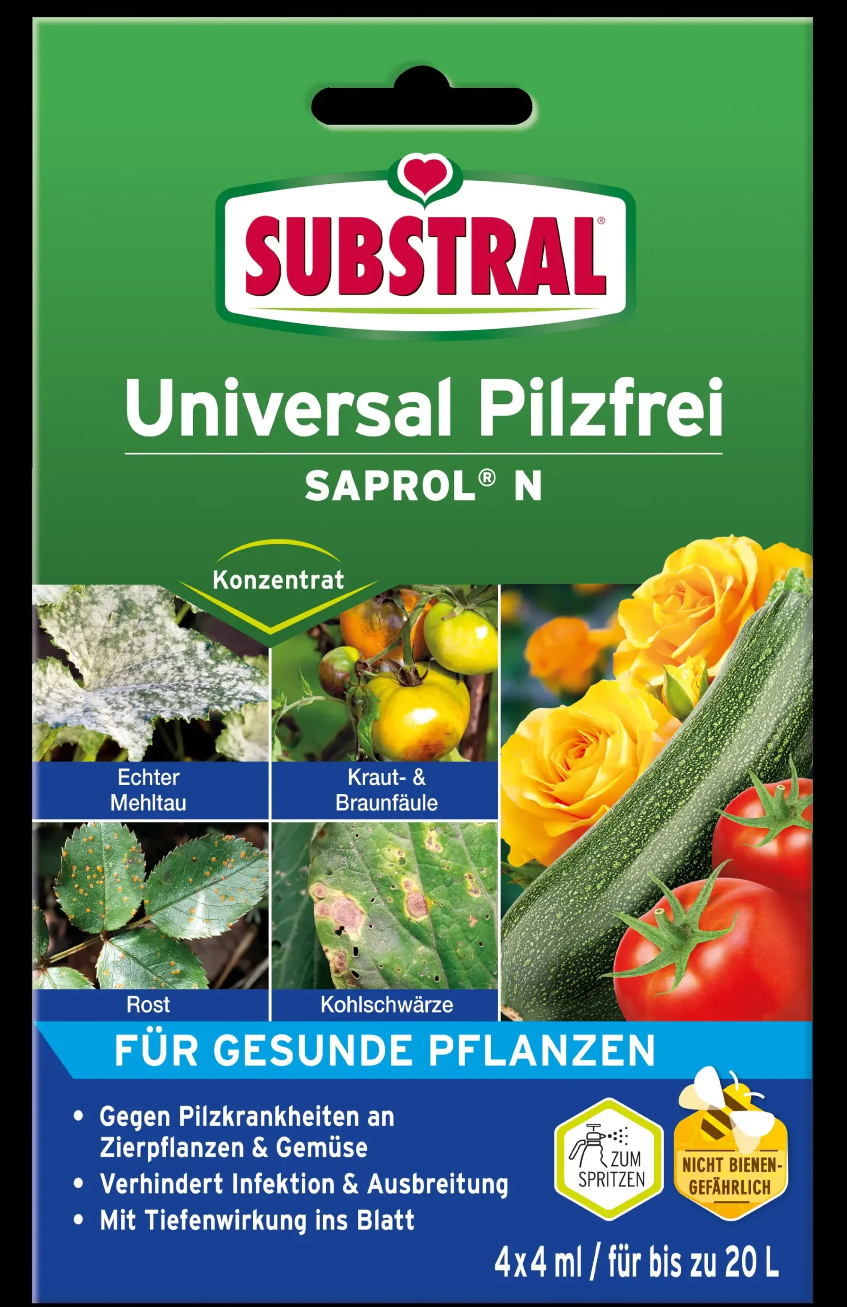 Substral Celaflor Combi-Rosenspritzmittel 1 x 7,5 + 1 x 4 ml