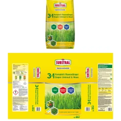 Substral 3in1 Komplettrasendünger für 400 m² 14 kg