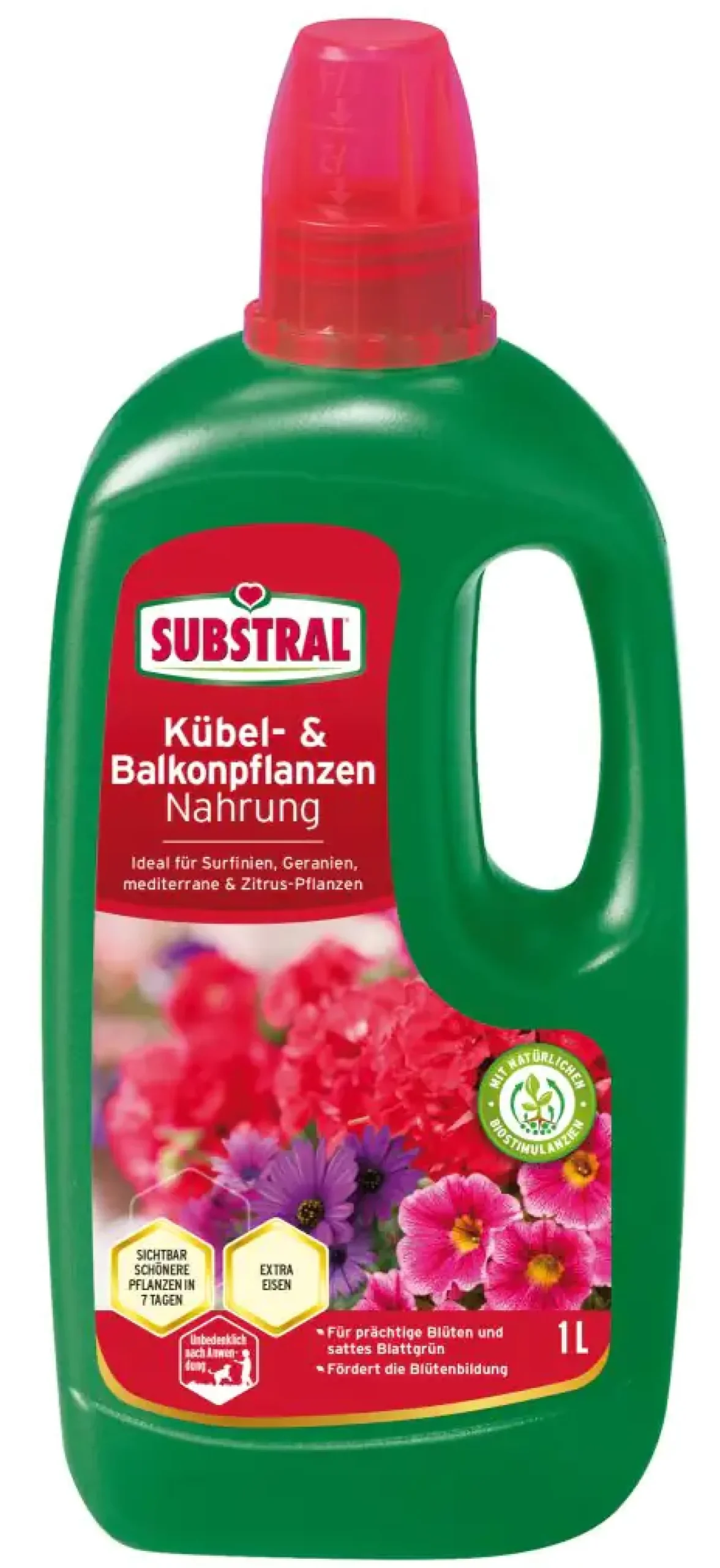 Substral Kübel- & Balkonpflanzen Nahrung 1 L