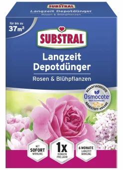 Substral Langzeit Depotdünger Rosen und Blühpflanzen 1,5 kg