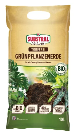 Substral Naturen Grünpflanzenerde 10 L torffrei