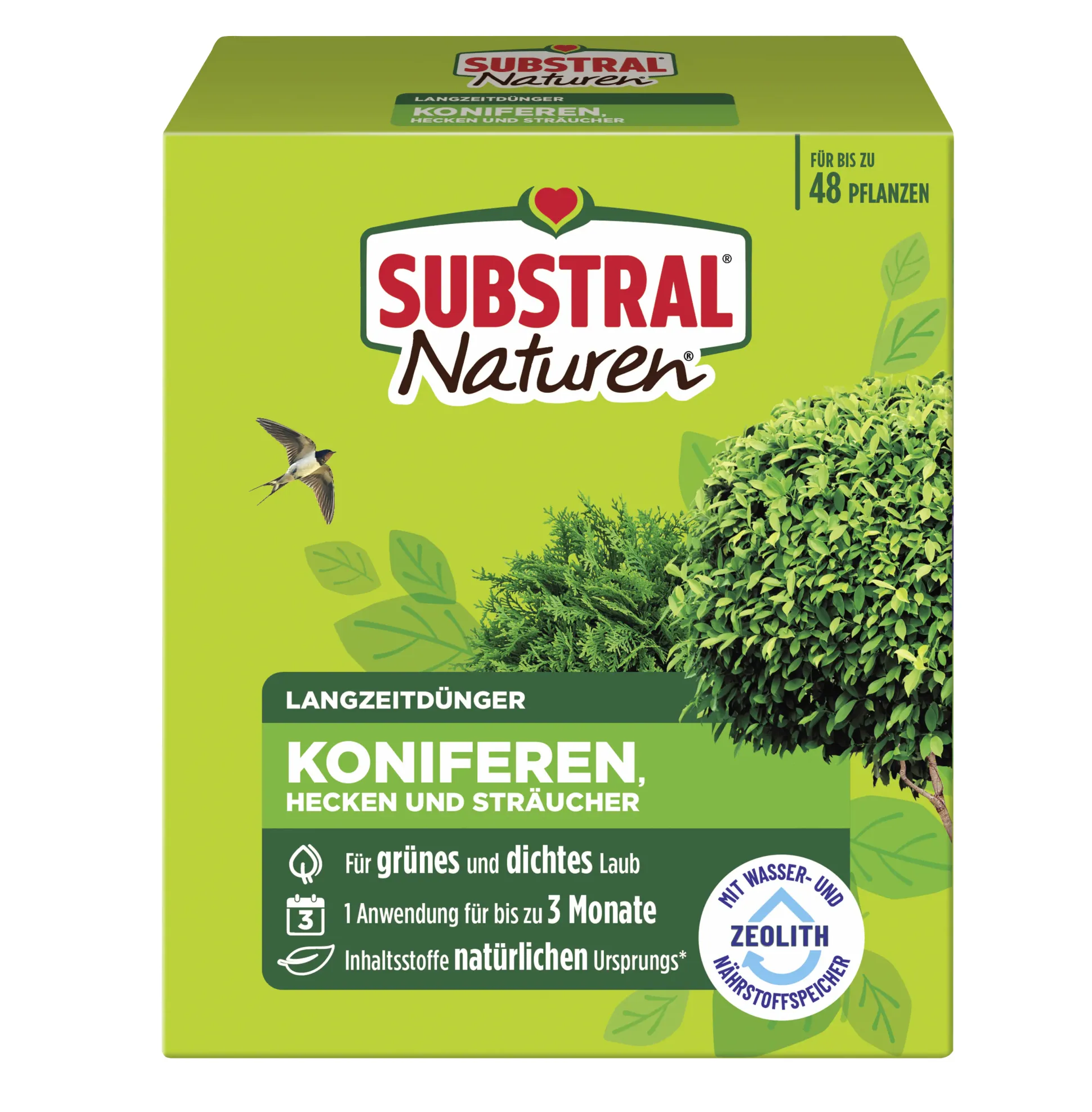 Substral Naturen Langzeitdünger Koniferen, Hecken & Sträucher 1,2 kg