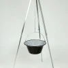 Su-Deco Gulaschkessel 30 Liter schwarz granit
