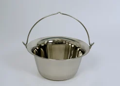 Su-Deco Gulaschkessel 13 Liter Edelstahl silber