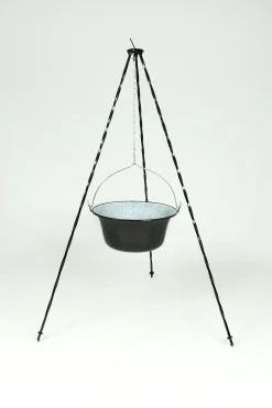 Su-Deco Gulaschkessel 14 Liter schwarz granit
