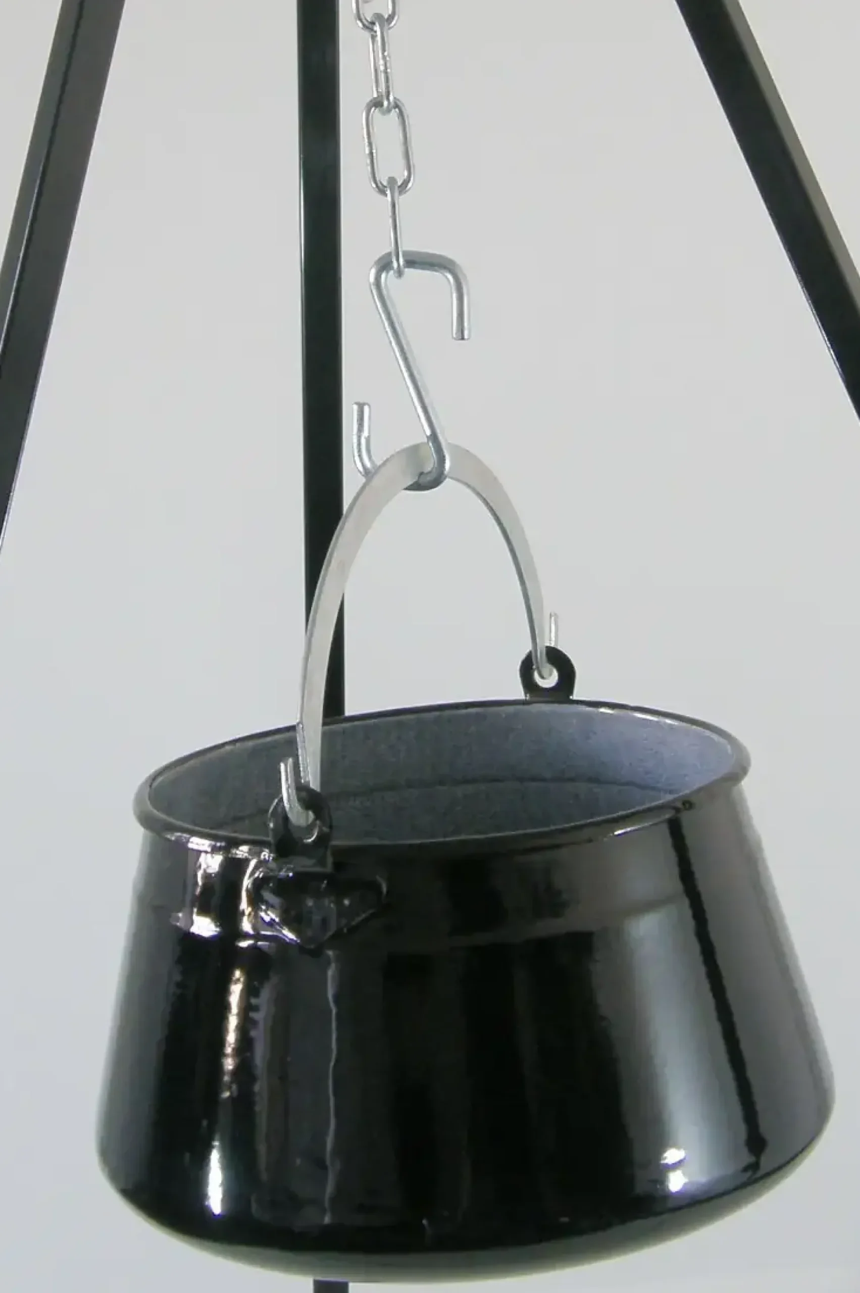 Su-Deco Gulaschkessel rustikal 6 Liter schwarz granit