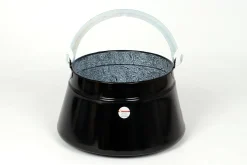 Su-Deco Gulaschkessel rustikal 6 Liter schwarz granit