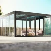 SunElements SunGarden Gartenhaus Energy 4.4 443 x 443 cm anthrazit-metallic