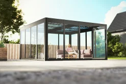 SunElements SunGarden Gartenhaus Energy 4.4 443 x 443 cm anthrazit-metallic