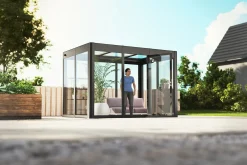 SunElements SunGarden Gartenhaus Infinity 3.2 338 x 233 cm anthrazit-metallic