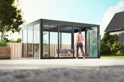 SunElements SunGarden Gartenhaus Energy 4.3 443 x 338 cm anthrazit-metallic