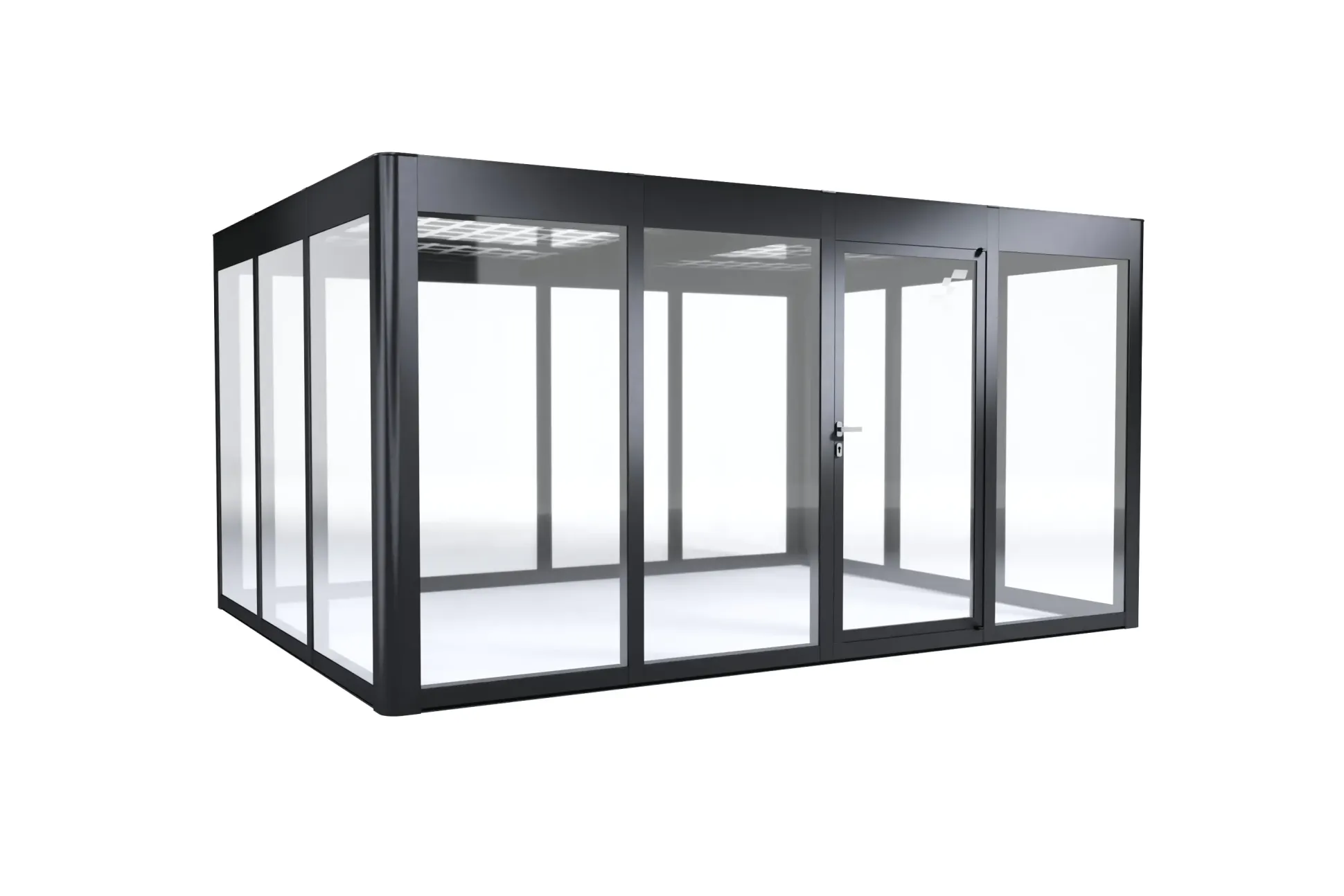SunElements SunGarden Gartenhaus Energy 4.3 443 x 338 cm anthrazit-metallic