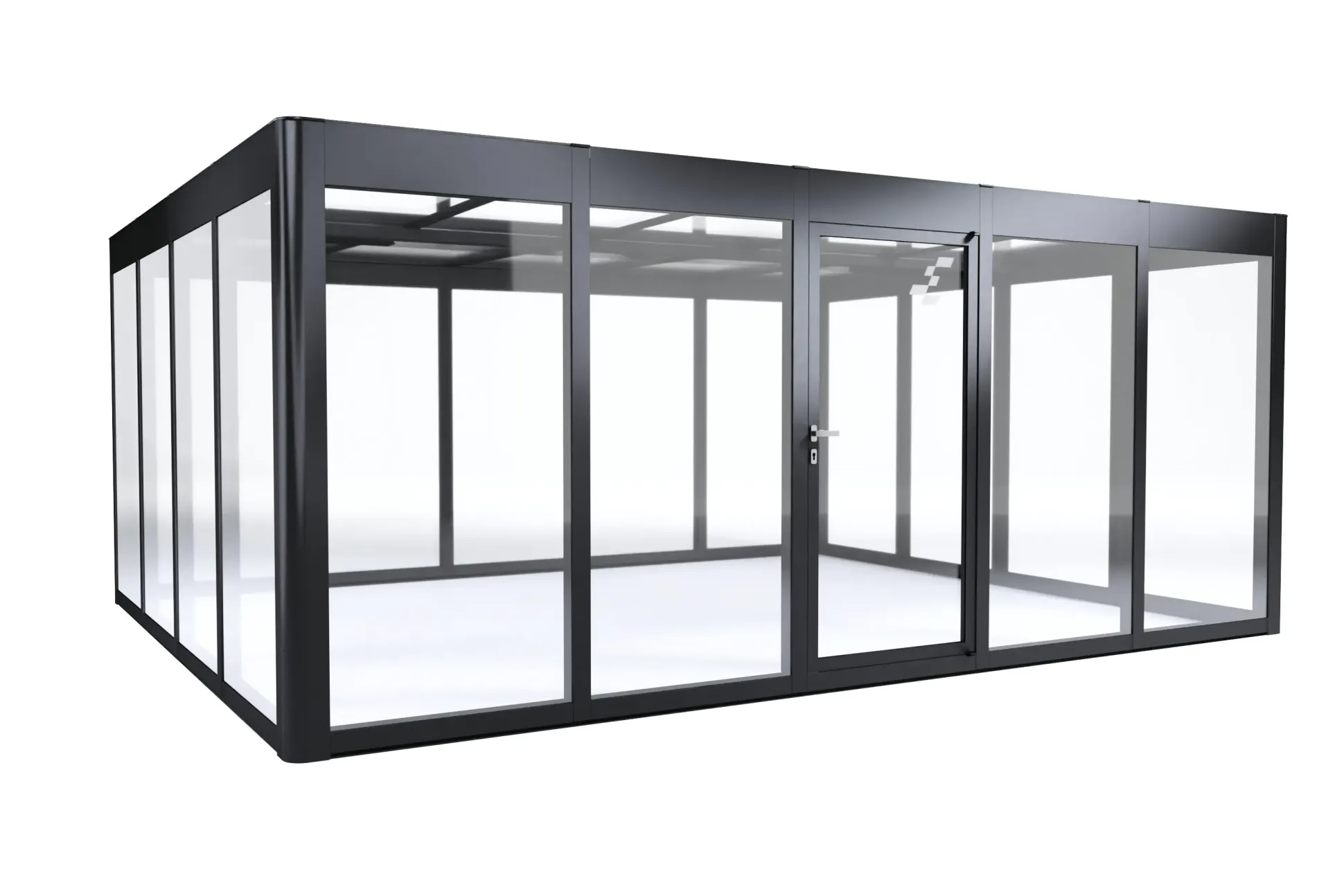 SunElements SunGarden Gartenhaus Infinity 5.4 548 x 443 cm anthrazit-metallic
