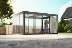 SunElements SunGarden Gartenhaus Select 4.3 443 x 338 cm anthrazit-metallic