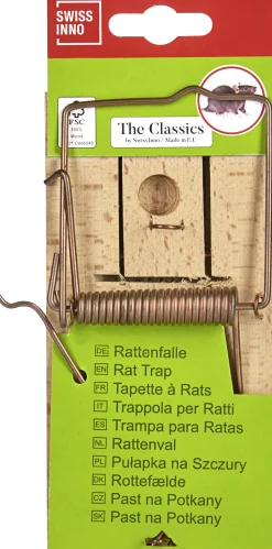 Swissinno Classic Holz-Rattenfalle