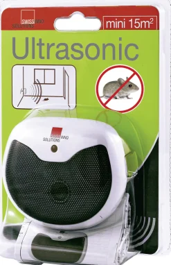 Swissino Nagetier Vertreiber Ultraschall mini gegen Mäuse, Ratten