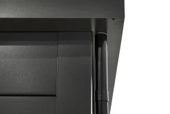 Telluria Gerätehaus Classico 2424 granitgrau 238 x 238 cm