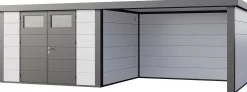 Telluria Gerätehaus Classico Lounge XL 3330 rechts lichtgrau 792 x 298 cm
