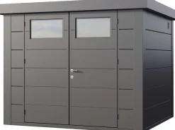 Telluria Gerätehaus Classico 2724 granitgrau 268 x 208 cm