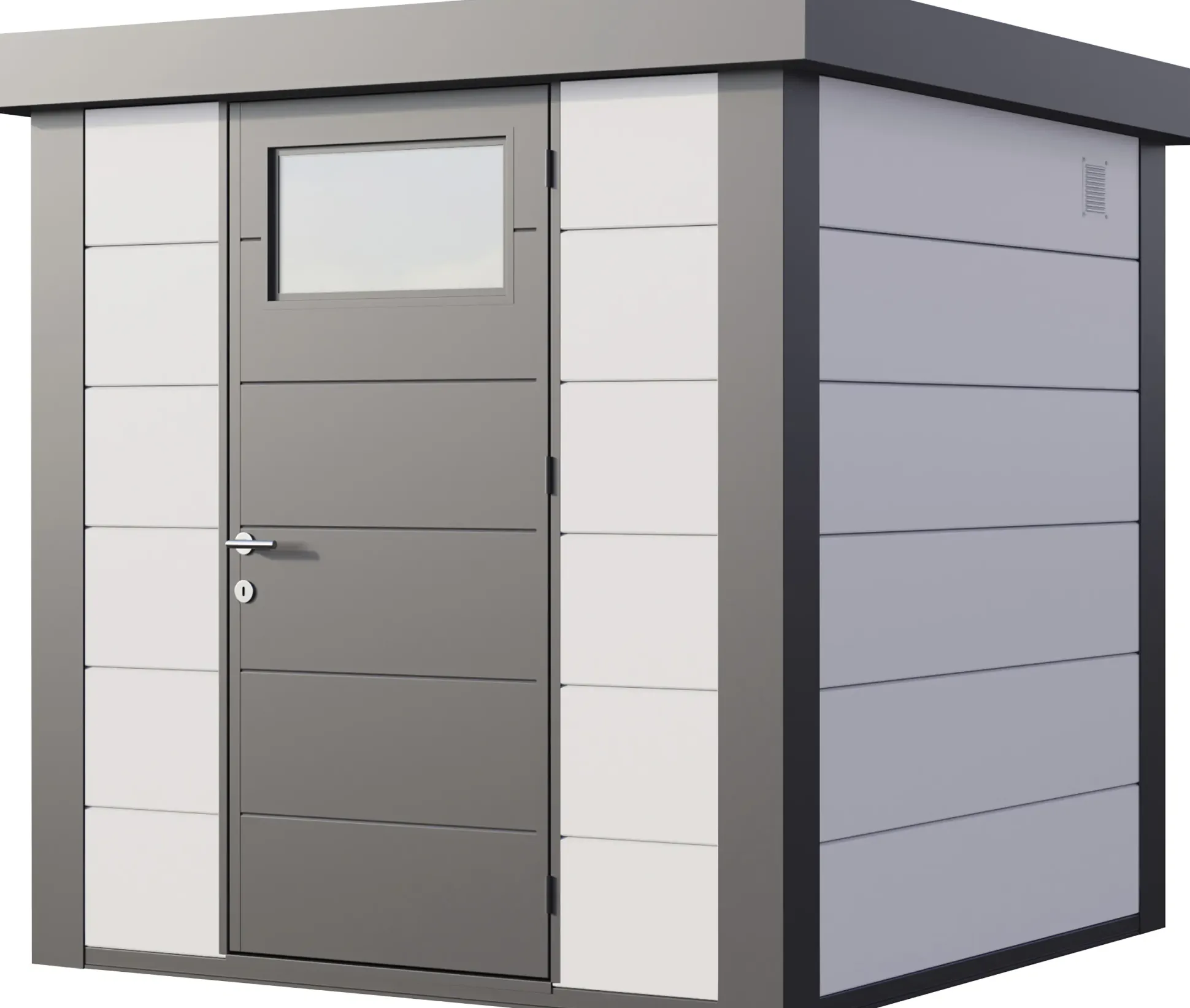 Telluria Gerätehaus Classico 2121 weiß 208 x 208 cm