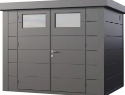 Telluria Gerätehaus Classico 2721 granitgrau 268 x 208 cm