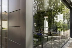 Telluria Glasschiebewand SIN4836 für Pavillon schwarz
