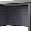 Telluria Pavillon Singolo 4836 mit Fenstern weiß 478 x 358 cm