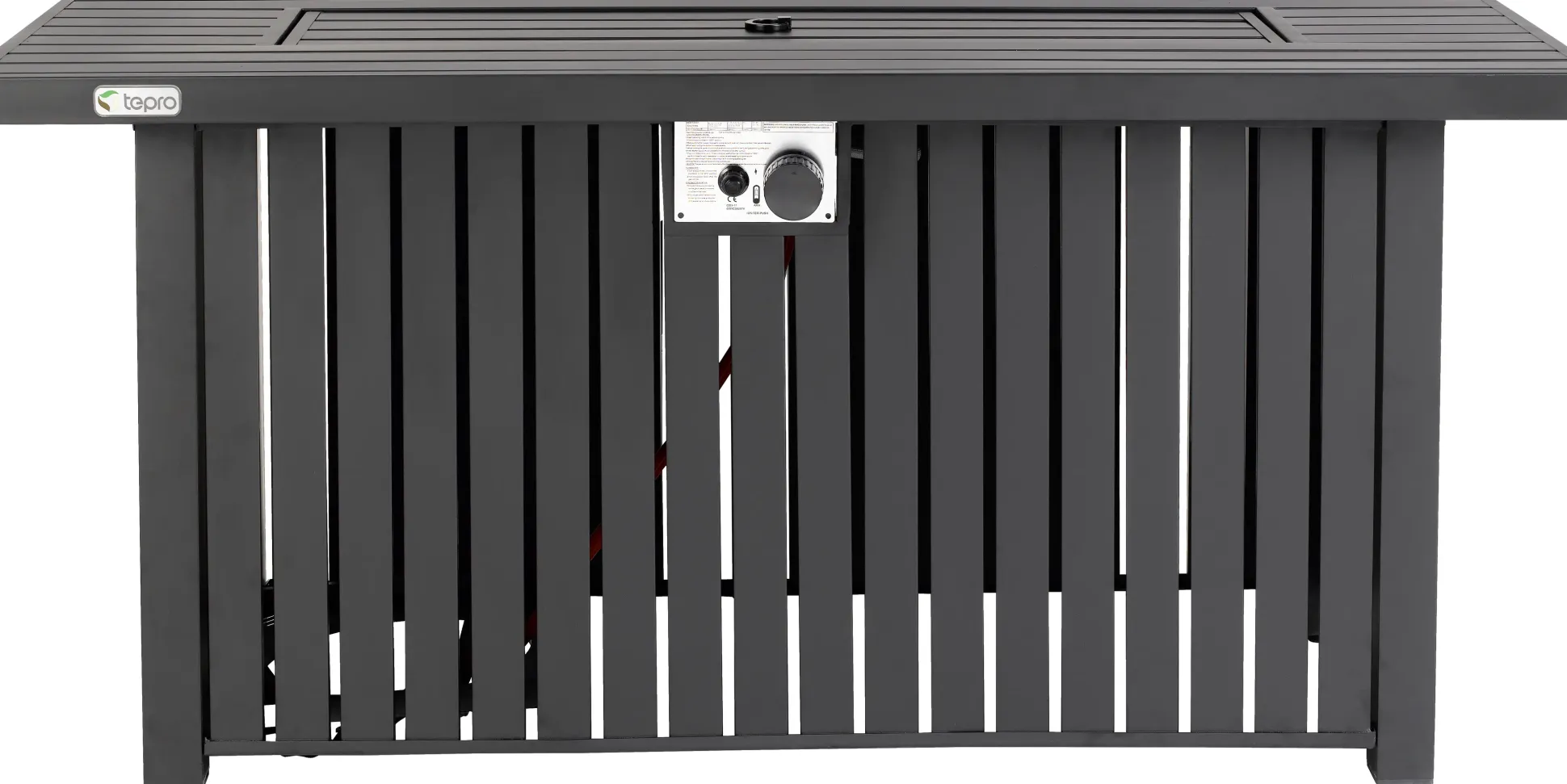 Tepro Gasfeuerstelle Topeka XL anthrazit