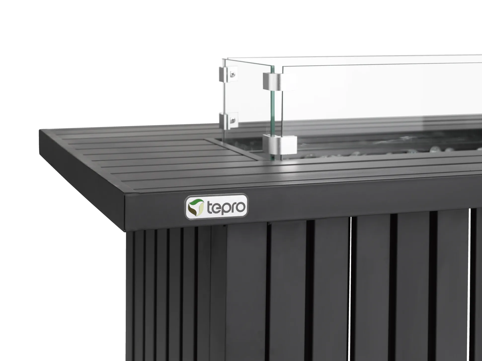 Tepro Gasfeuerstelle Topeka XL anthrazit