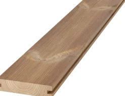 Terrassendiele Kiefer 250 x 11,7 x 2,6 cm glatt/glatt thermisch modifiziert